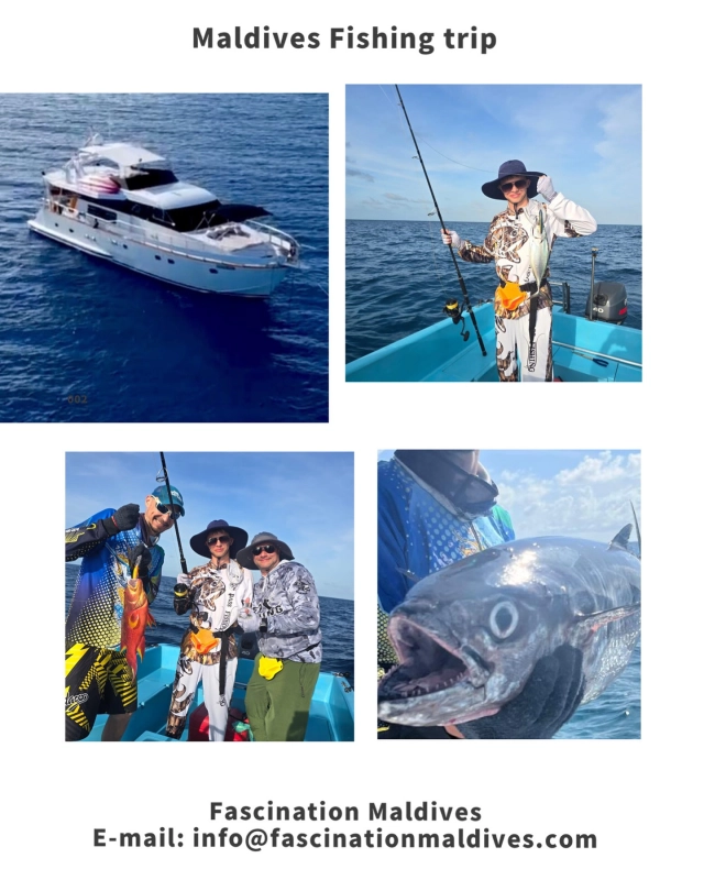 Fishing trip on yacht Fascination 
From 5 to 20 days big game fishing 🎣 trips in the Maldives 🇲🇻 on a beautiful luxury comfortable yacht with attached fishing dinghy !!

Book your trip 
www.fascinationmaldives.com
Email: info@fascinationmaldives.com

#fishingtrip #fishing #fishinglife #fishingboat #tunafishing #wahoofishing #maldives #maldivefishingtrip #luxurylifestyle #luxuryfishingtrips #yachtfishingcharters