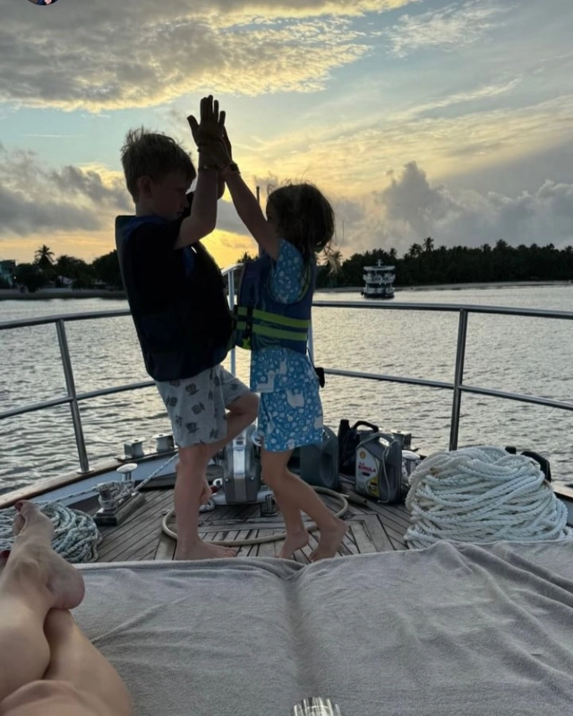 When children are on yacht Fascination !! 😍
Fun days on a yacht in the sun ☀️! Maldives 🇲🇻 

www.fascinationmaldives.com 

Email: info@fascinationmaldives.com 

#yachtlifestyle #childrenonyacht #kidsonyachts #kidsfuntime #childrensholidayparty #familyholiday #yachtholiday